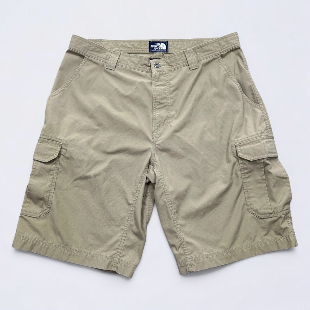 The‎ North Face Cargo Shorts Mens 40 Khaki Ripstop Utility Hiking A2RFT
